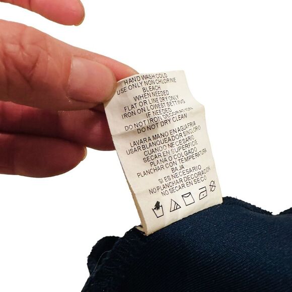 Sequin Hearts Navy Blue Sequin Bodycon Midi Dress - Size 7 - Picture 11 of 16